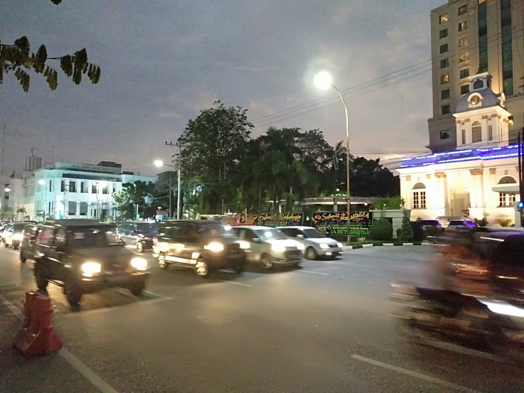 Arus Lalulintas di Medan Mulai Ramai